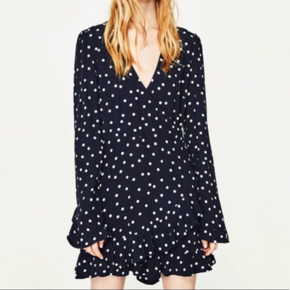 Zara polka dot romper